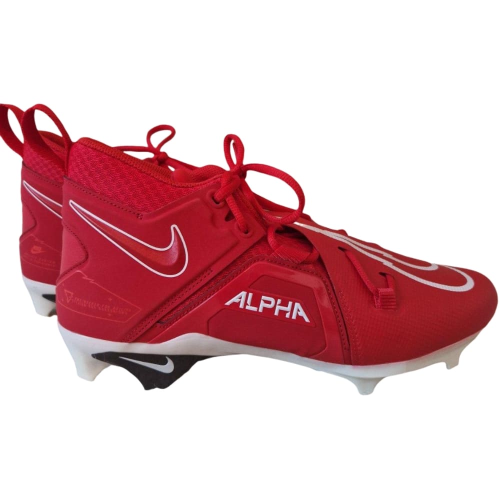 Playmaker Base: American Football Schuhe Nike Alpha Menace Pro 3 Rot Produktbild